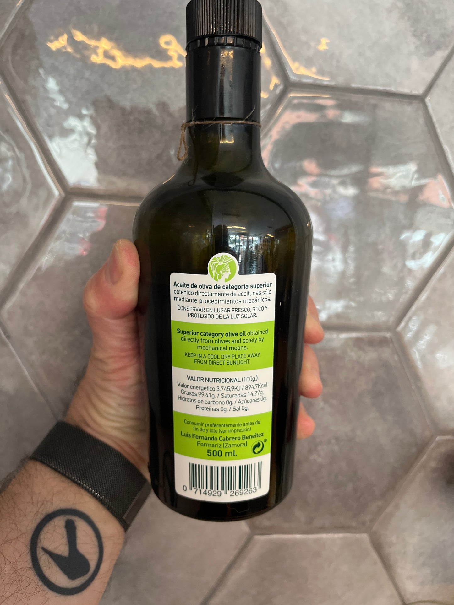 El Regalo de Atenea - Aceite de Oliva Virgen Extra - Manzanilla