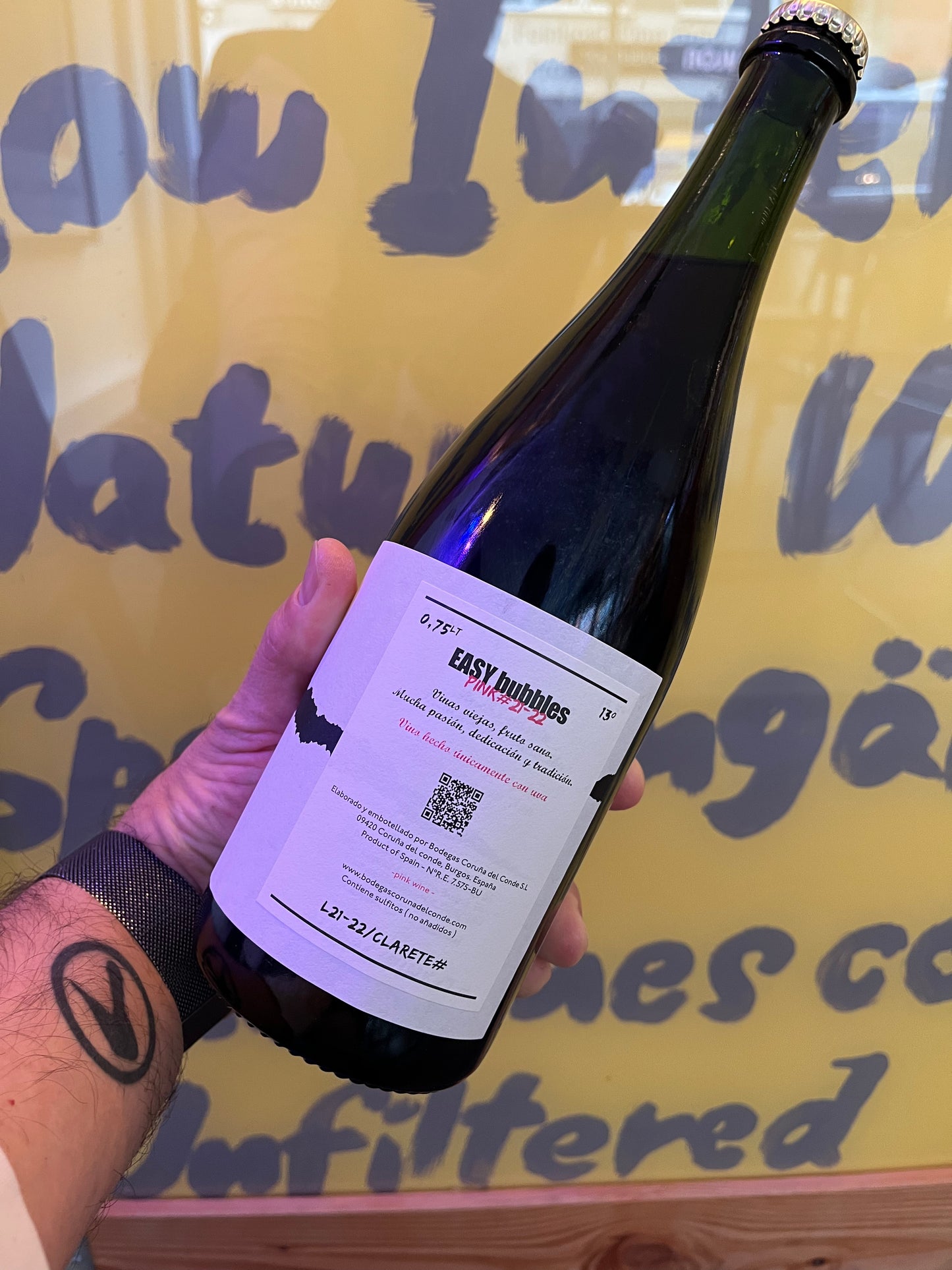 Bodegas Coruña del Conde - Easy bubbles Pink - I'm Natural Don't Panic