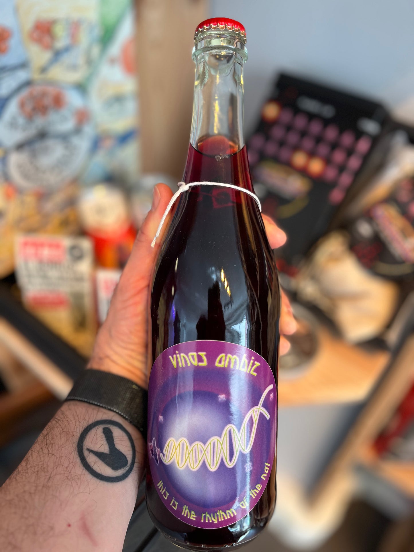 Vinos Ambiz - Pet Nat Red Garnacha - this is the rhythm of the nat