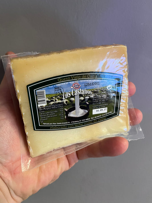 Tartessos - Queso viejo de leche cruda de Oveja 12 Meses - Schafs käse Rohmilch 12 Monate gereift
