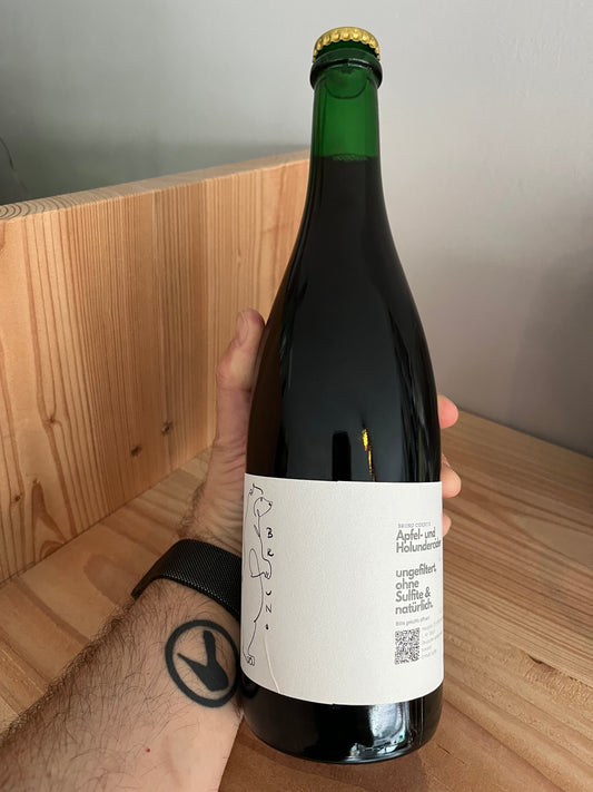 Bruno Apfel- und Holundercider 7%