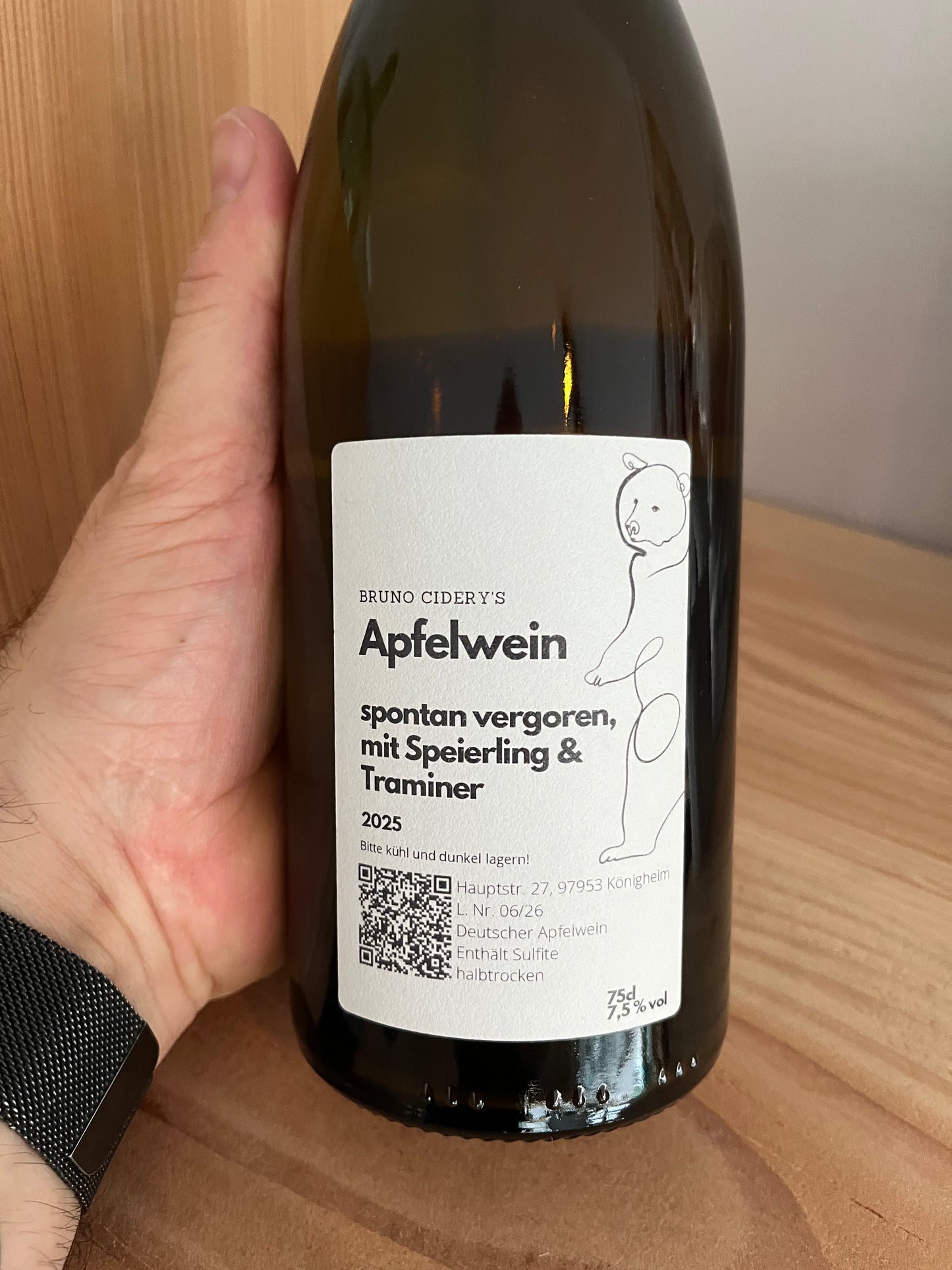 Bruno Apfelwein mit Speierling & Traminer 2025